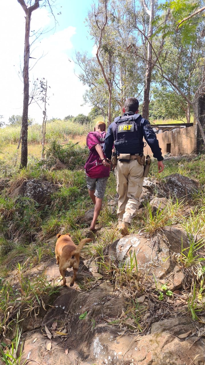 PRF prende ladrão que efetuou assalto em chácara em Samambaia (DF)