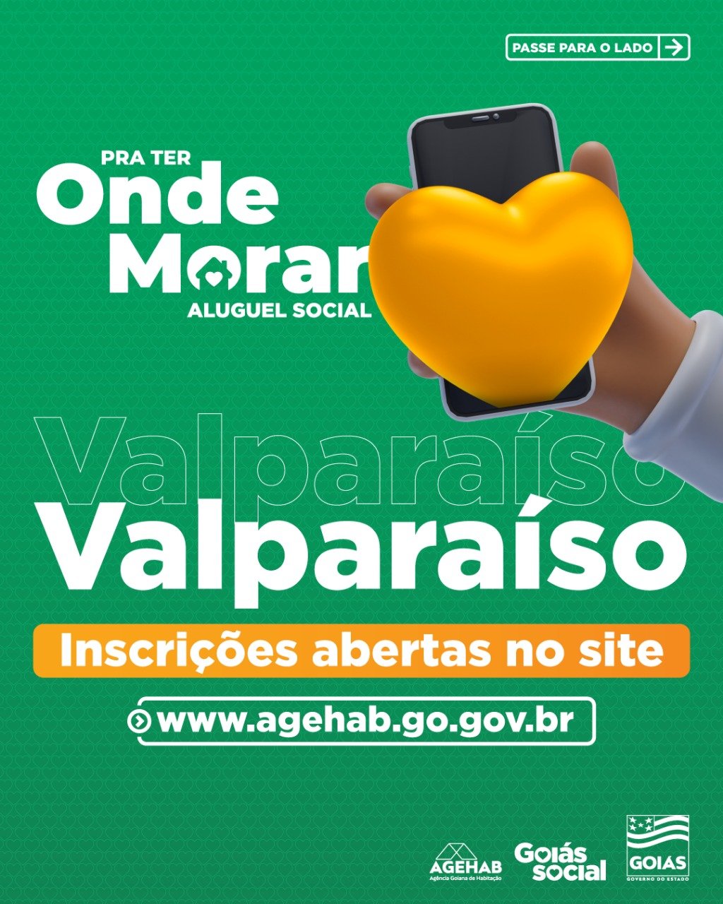 Pra Ter Onde Morar – Aluguel Social, em Valparaíso Governo do estado Lança programa para auxiliar famílias em vulnerabilidade
