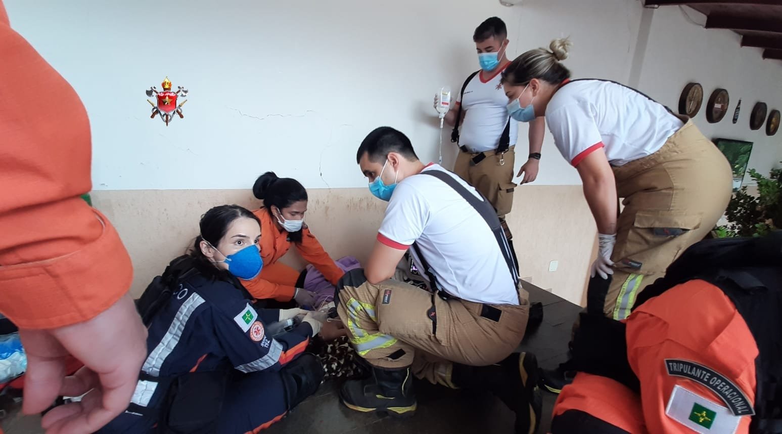 Bebê de dois anos se afoga em piscina de casa e é socorrido pelo Corpo de Bombeiros do DF