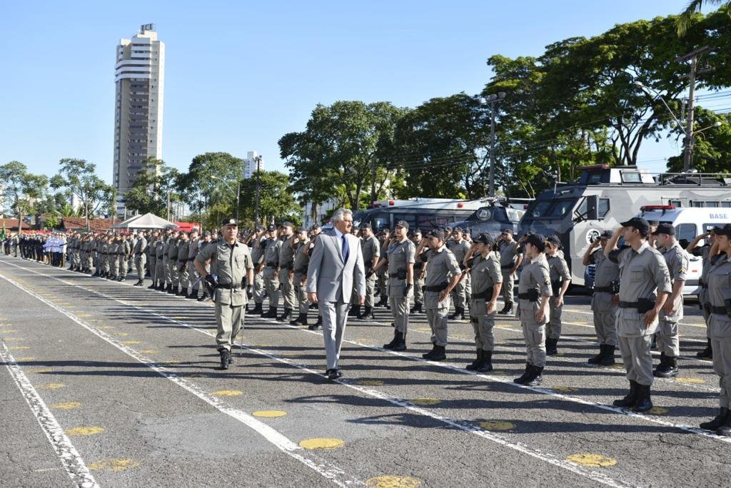 Plano de governo de Caiado prevê novos concursos na área da segurança pública