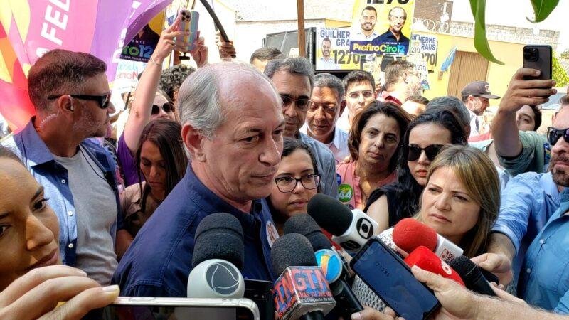 VÍDEO : Candidato a presidência da República Ciro Gomes diz “se tivesse a honra votaria em Caiado para Governador”