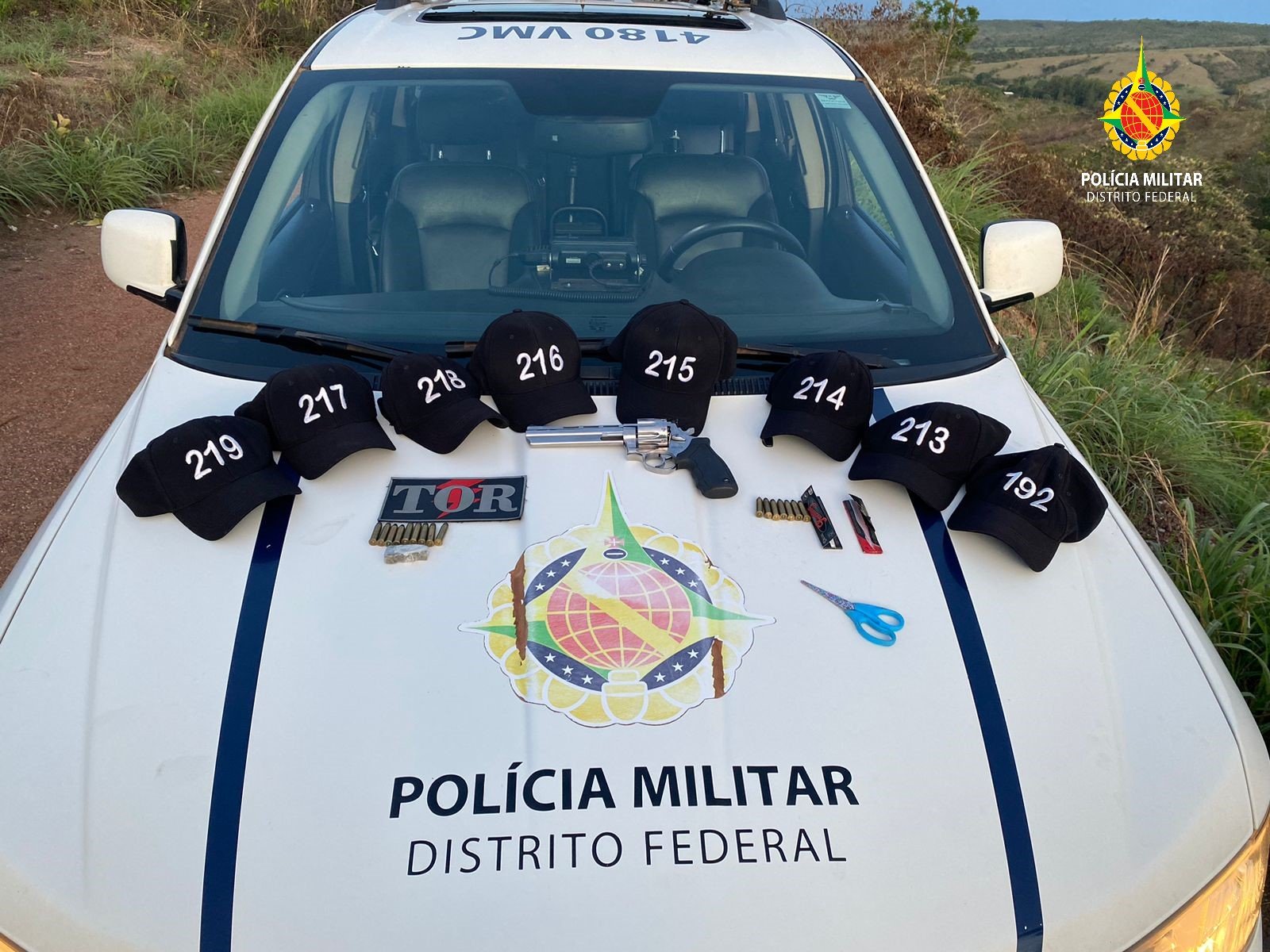 Alunos do Curso Tático Operacional Rodoviário apreendem mais duas arma de fogo