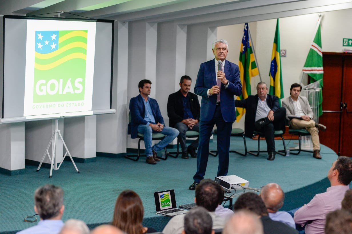 Caiado se reúne com representantes do agro para debater criação do “fundo para a infraestrutura”