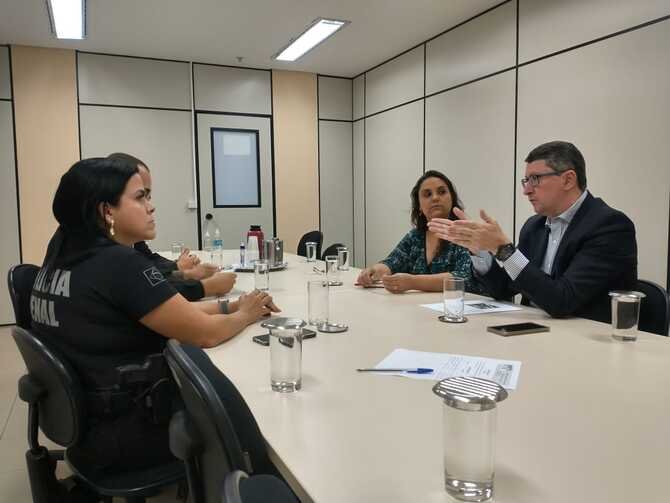 MPGO E DGAP debate sobre projetos para novas edificações e reformas do complexo prisional de Aparecida de Goiânia.