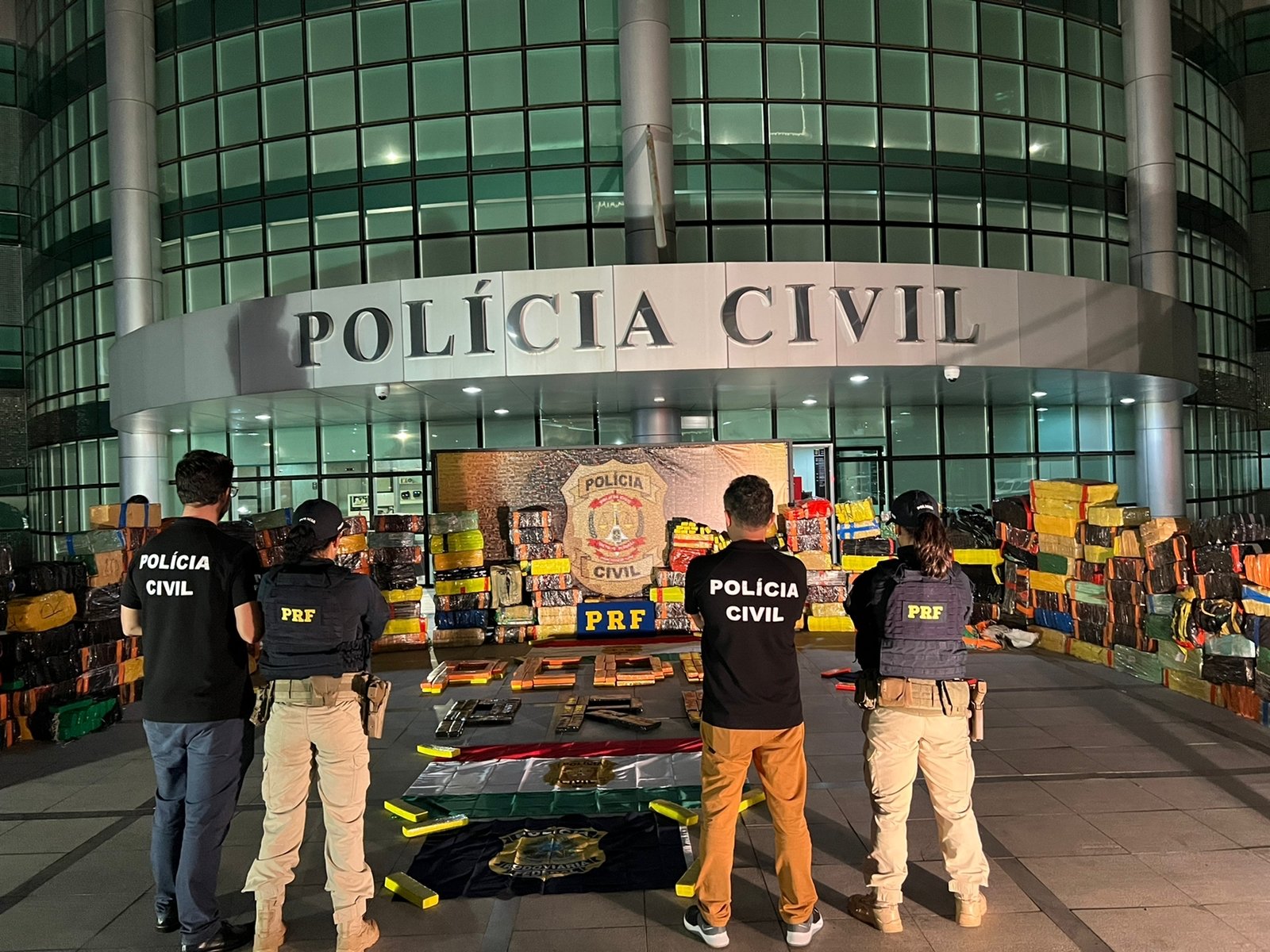 Operação apreende seis toneladas de maconha na BR-040, em Cristalina