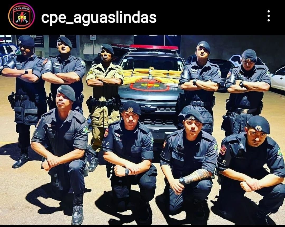 Traficante que levava drogas do DF para Tocantis, é preso em Agúas Lindas.