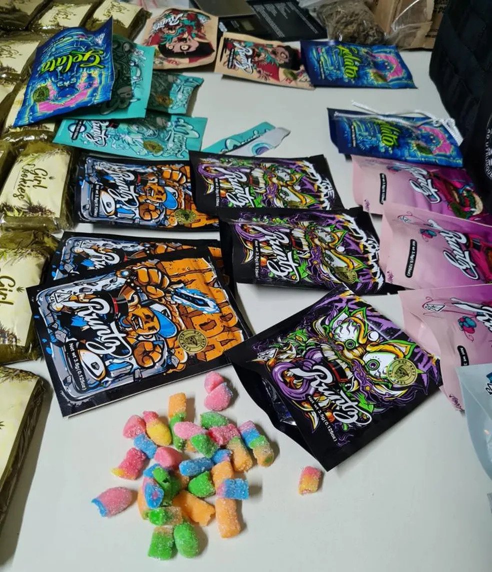 ‘Jujuba de nóia’: Polícia Federal apreende 1 kg da droga no DF