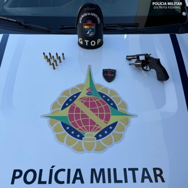 PMDF prende homem por porte ilegal de arma de fogo no SIA