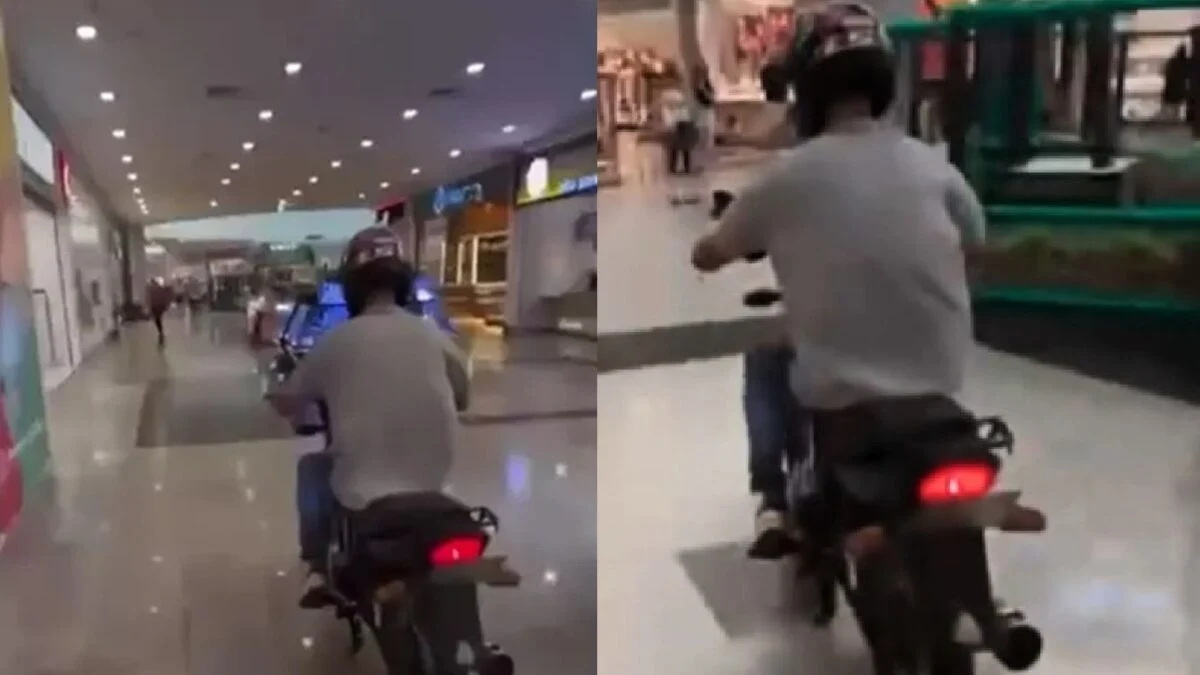 Influenciadores são presos após invadirem shopping com motos; vídeo