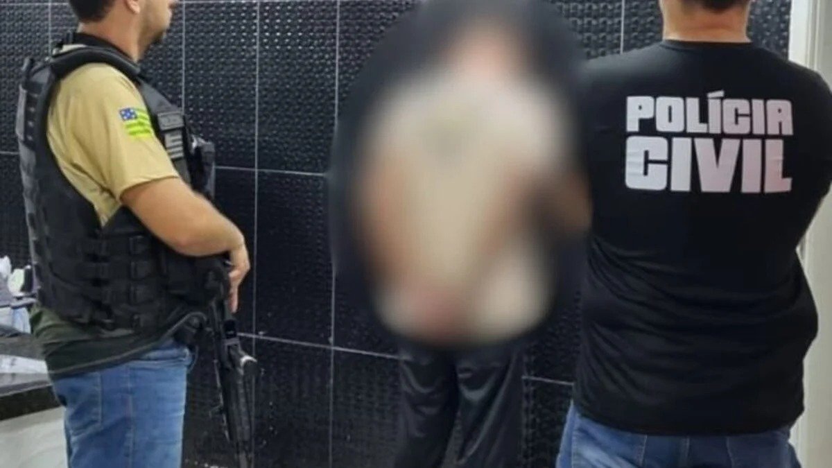 Homem é preso por perseguir e agredir a ex-mulher grávida de 9 meses em Luziânia