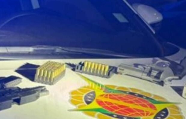 Homem é preso com duas armas e dezenas de munições na 26 de Setembro