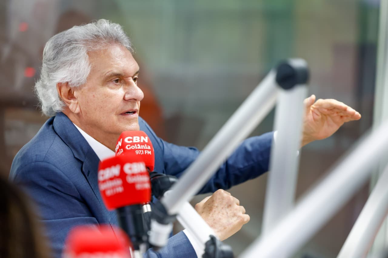 Durante entrevista Caiado falou ; O que era um estado marcado por violência, corrupção e desorganização passou a ser um estado respeitado