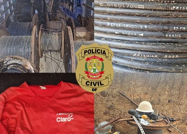 Ladrões de fios de cobre, usava falsos uniformes de empresa para cometer os furtos