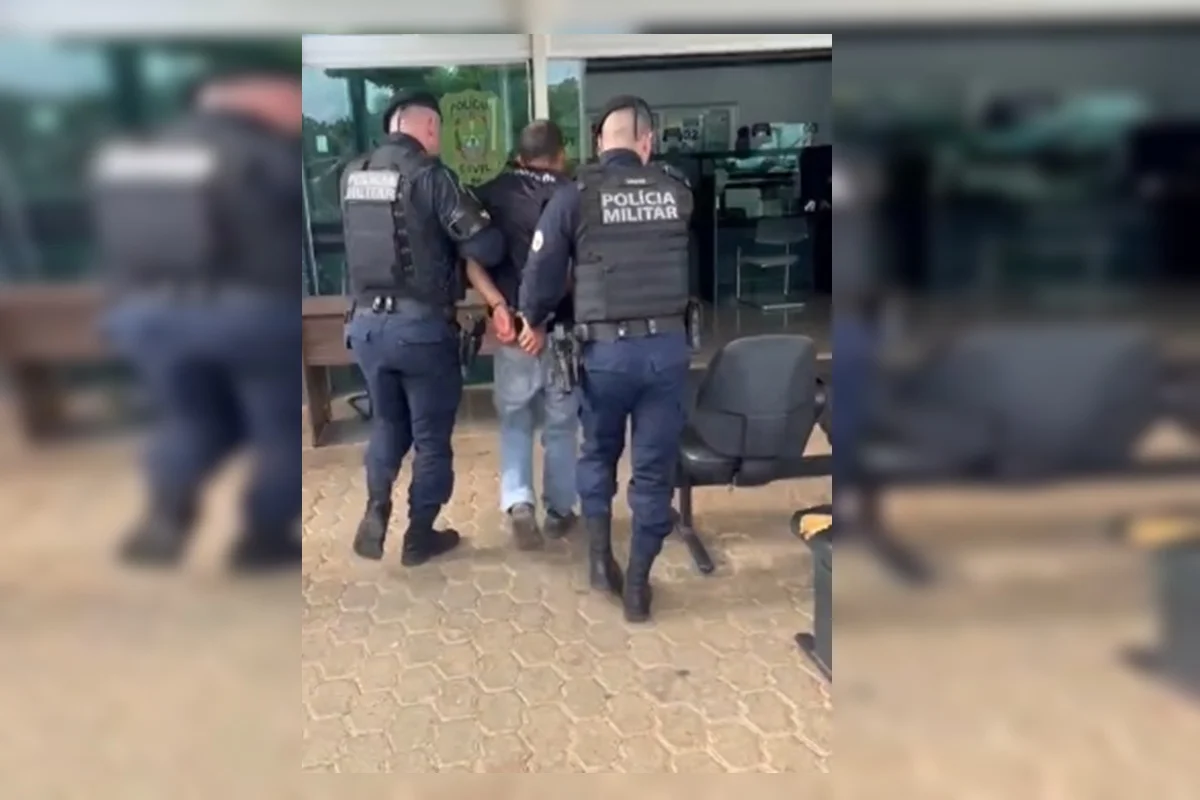 Com tornozeleira, Ladrão é preso após roubar e ferir vítima em feira