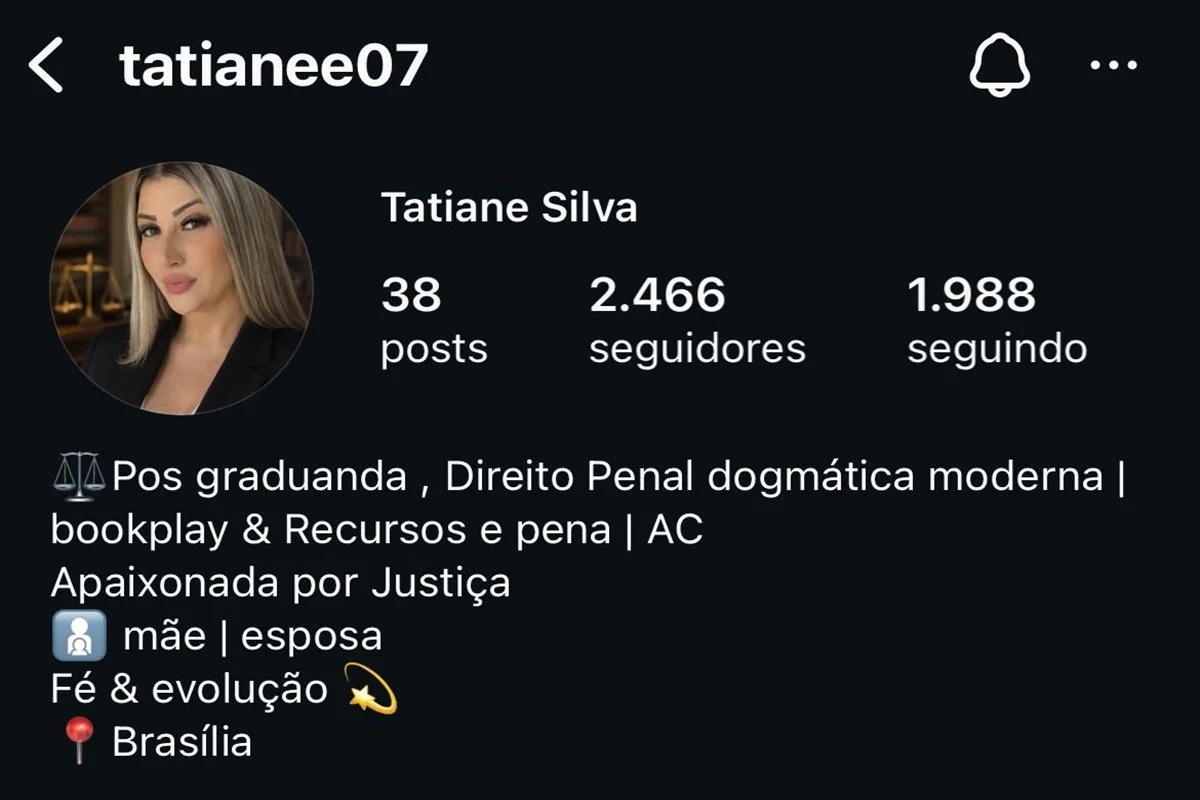 Mulher que se passava por advogada FAKE trabalhava para o crime organizado