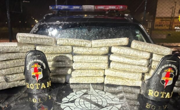 Rotam apreende carga de skunk avaliada em R$ 300 mil no Riacho Fundo II