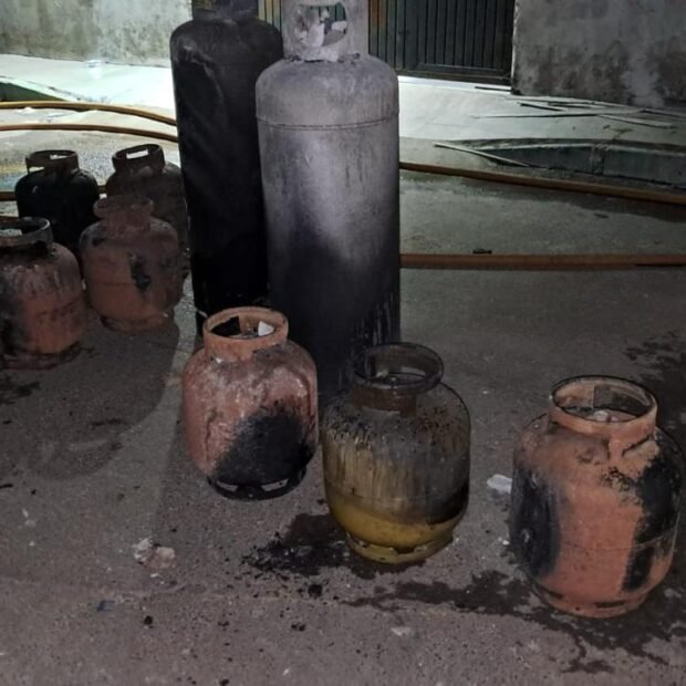 Explosão de botijões de gás em Ceilândia deixa feridos e mobiliza forças de emergência