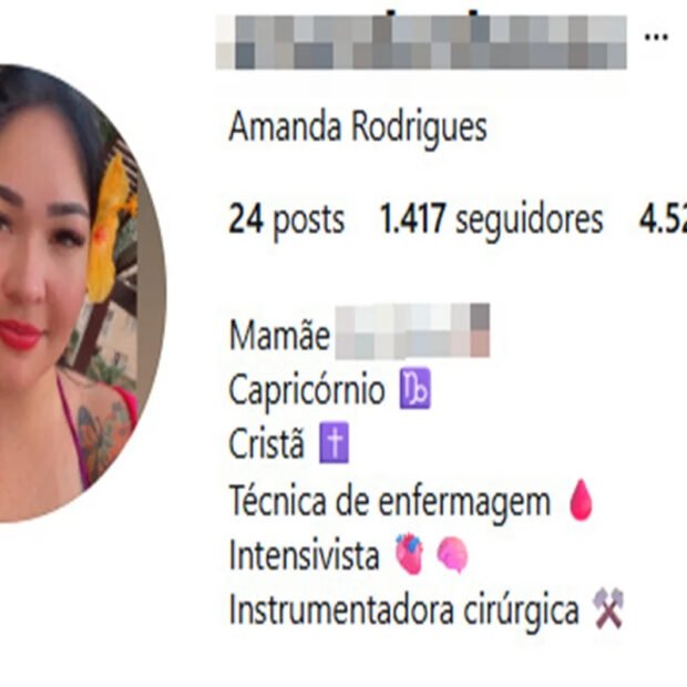 Mãe e cristã”: veja como técnica presa por crimes na UTI se apresentava nas redes sociais