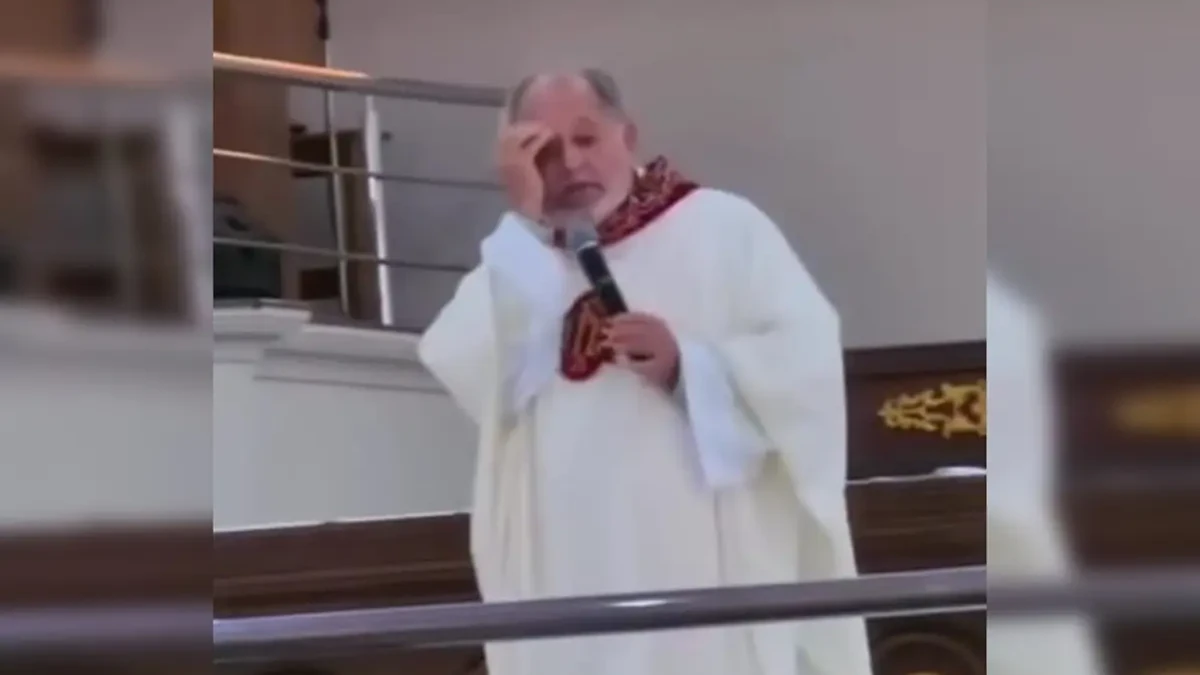 Durante missa, padre fala sobre ataque de Trump á Venezuela, e Gera revolta ; Basílica pede desculpas