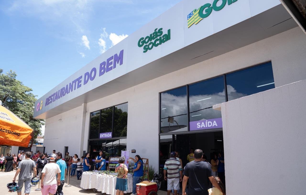 Governo de Goiás inaugura Restaurante do Bem em Inhumas