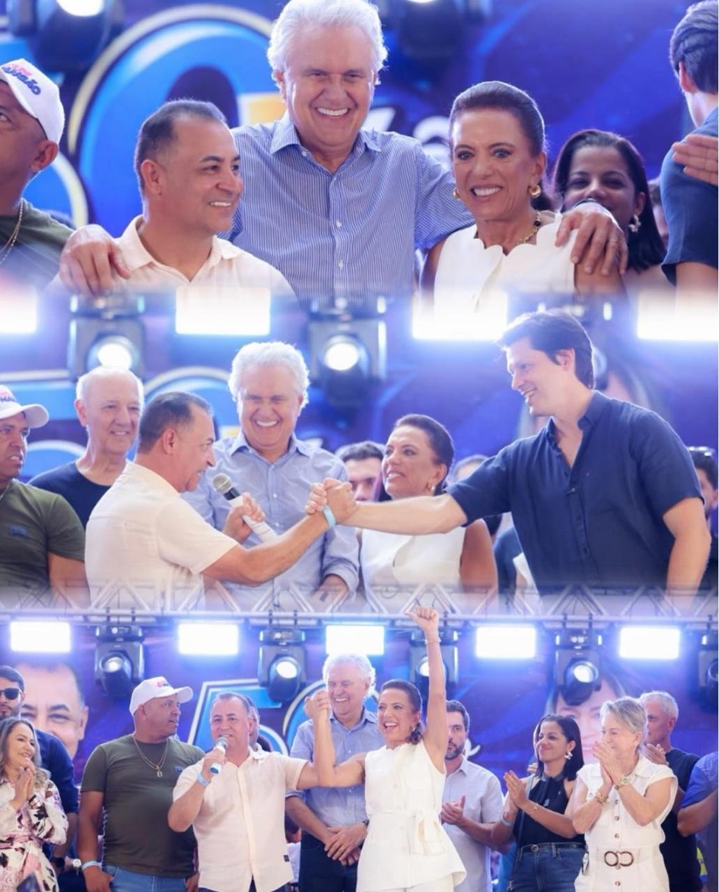 Cinquentão do Mangão ; Caiado, Daniel, Gracinha e Deputadas fortalece pré candidatura de Primeira Dama de Novo Gama