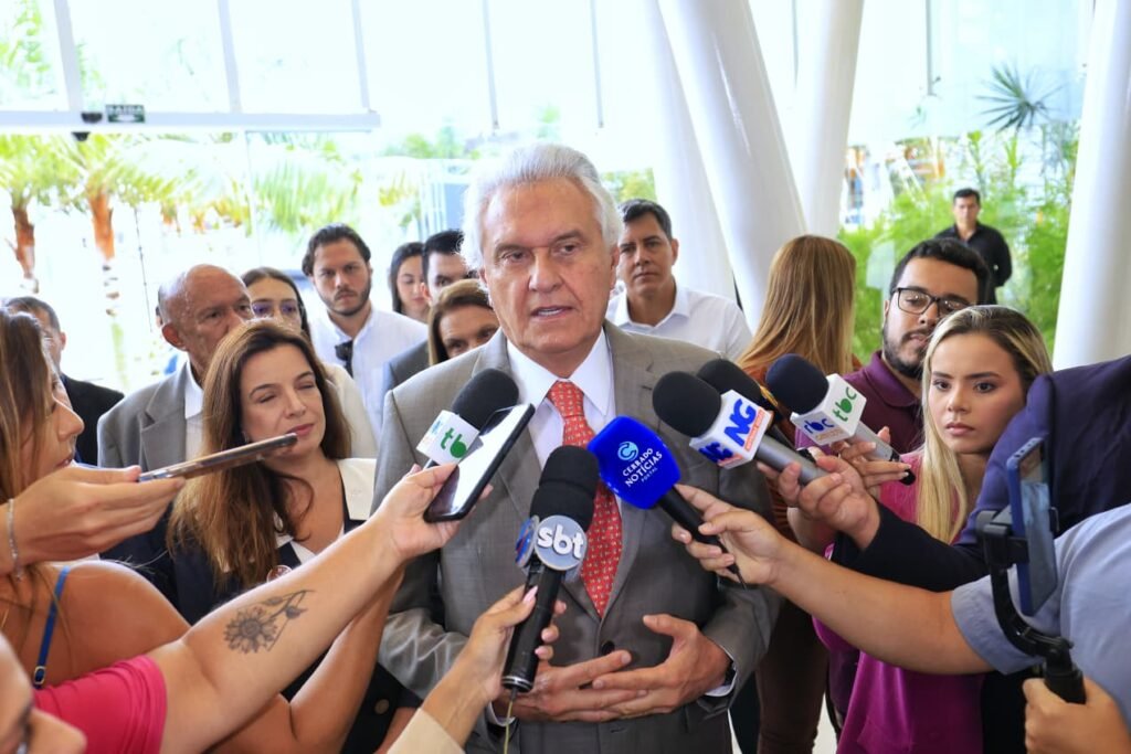 Caiado critica governo federal por juros altos e falta de crédito para o agronegócio