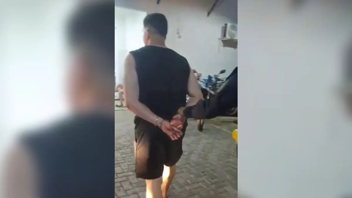 Sinal sonoro entrega ladrão de celular durante o pré-Carnaval de Goiânia: ‘Legal demais ser preso’