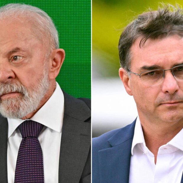 Lula diz a ministros que Flávio Bolsonaro vai entregar Brasil para Trump se for eleito