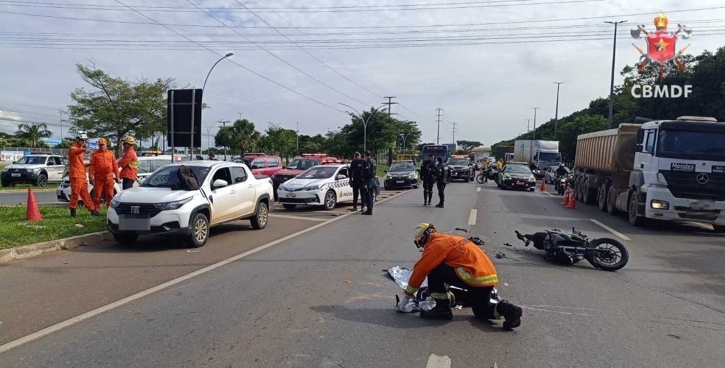 Pai presencia filha sofrer acidente e morer, desesperado, saca a própria arma e comete suicídio na épia