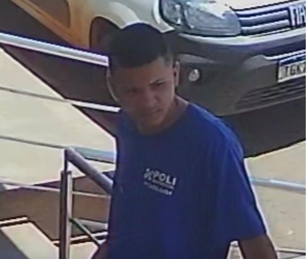 Vídeo ; Veja quem é o Ladrão que espera descuido e furta bicicleta de funcionária em padaria em valparaíso