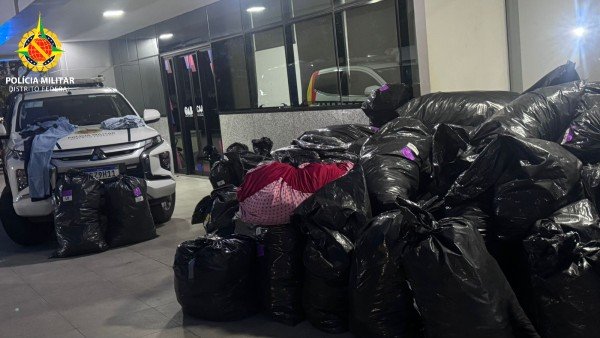 Roupas compradas por uma estelionatária em Goiás, é encontrada pela polícia militar no DF