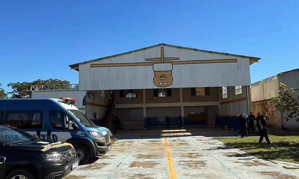 Obras de reforma do Hangar que será base do Graer no entorno começa em Luziânia