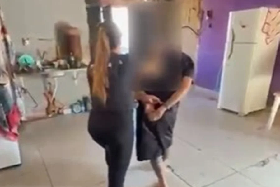 Filha salva mãe de ser morta esfaqueada em Luziânia