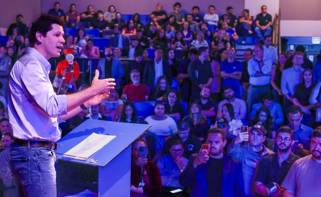 Em Anápolis, Daniel Vilela lança obra de novo Hemocentro e reforça ações em segurança pública