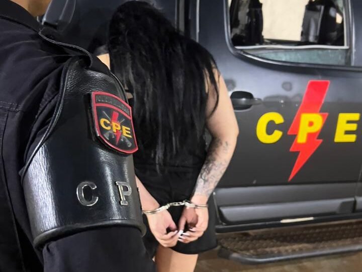 Procurada pela justiça, acusada de estar ligada á organização criminosa é Capturada em Águas Lindas