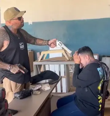 Foragidos integrantes de quadrilha que praticava agiotagem, são presos na zona rural de Luziânia