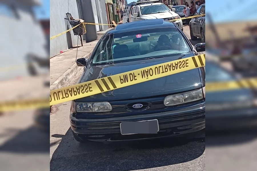 Homem é morto com vários disparos dentro de carro no DF
