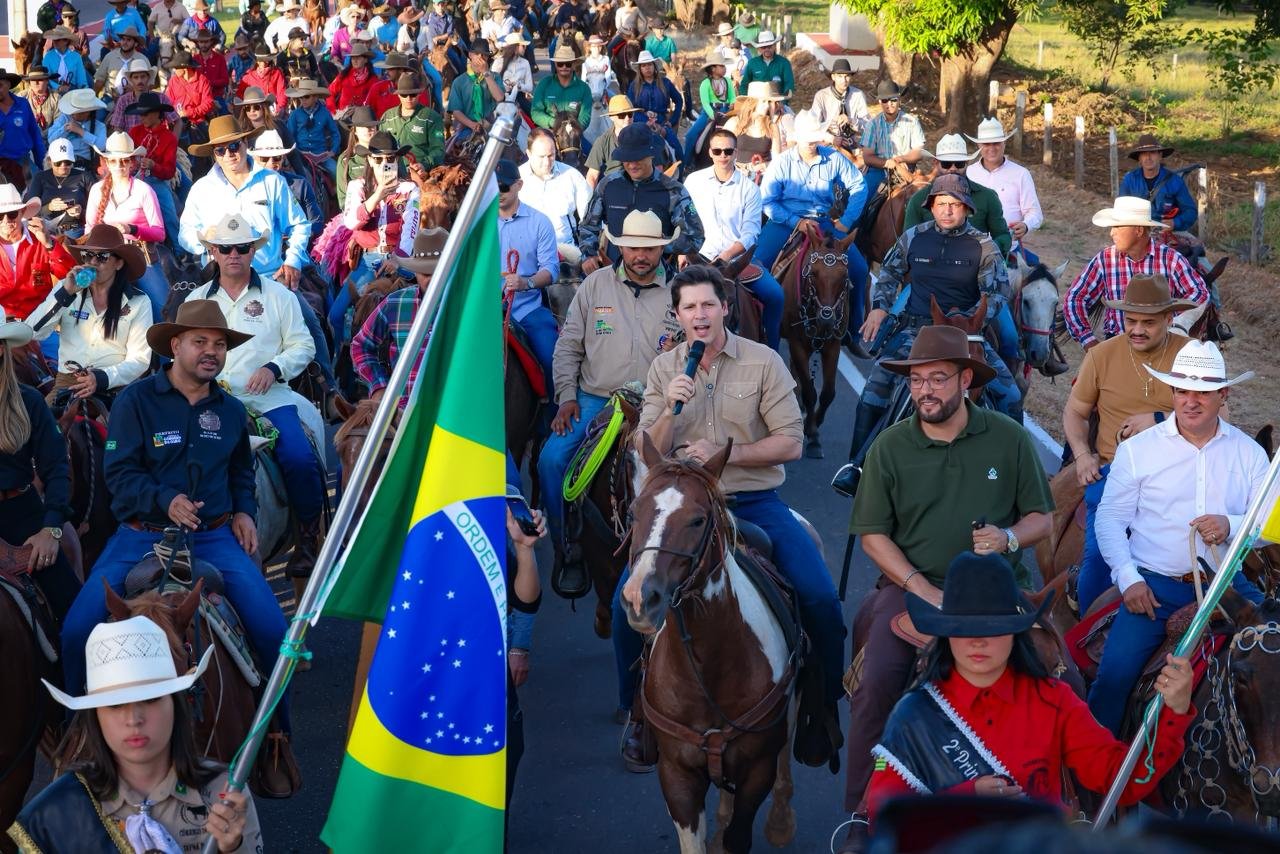 Daniel Vilela participa da 23ª Cavalgada Ecológica de Córrego do Ouro