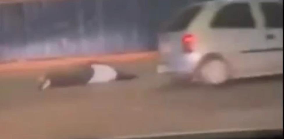 Motorista embriagado bate carro, atropela mulher e foge sem prestar socorro em Novo Gama ; veja
