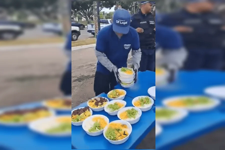 Veja ; Pai e filha que vendiam marmitas tem material apreendido pelo DF Legal