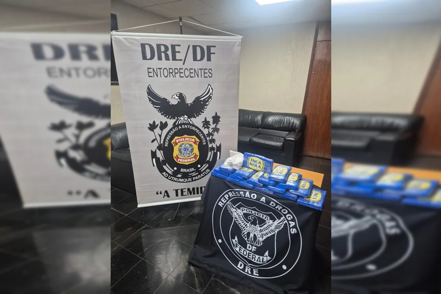 Traficantes que saíram com 20 kls de cocaína de Recife foram presos em planaltina pela PFDF
